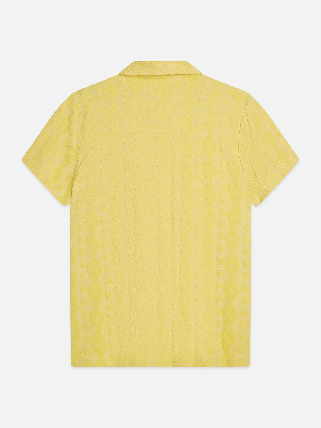 Scotch &amp; Soda Terry Jacquard Short Sleeve Shirt | Raffia