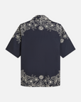 Scotch & Soda Bandana Short Sleeve Shirt | Dress Blue