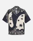 Scotch & Soda Bandana Short Sleeve Shirt | Dress Blue