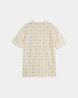 Scotch & Soda Cosmic Sky Print T-Shirt | Eggnog