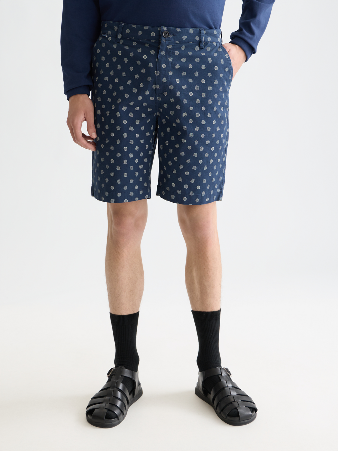 Scotch &amp; Soda Cosmic Sun Stuart Short | Dress Blue