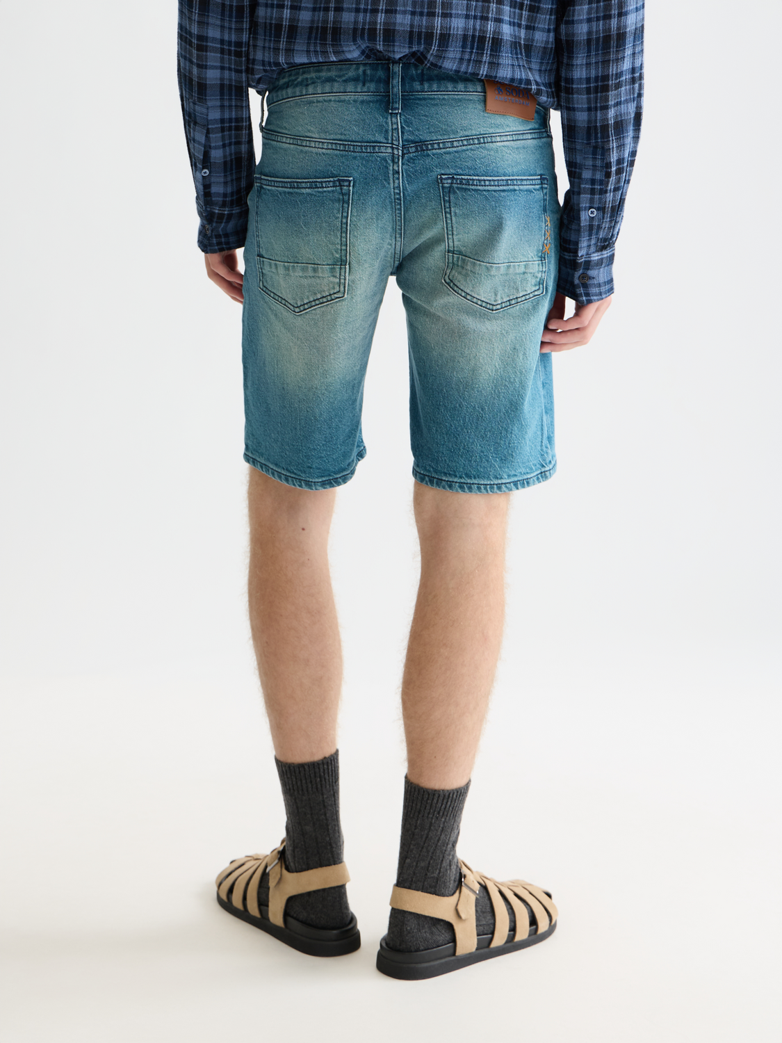 Scotch &amp; Soda Ralston Denim Short | Blue Grass