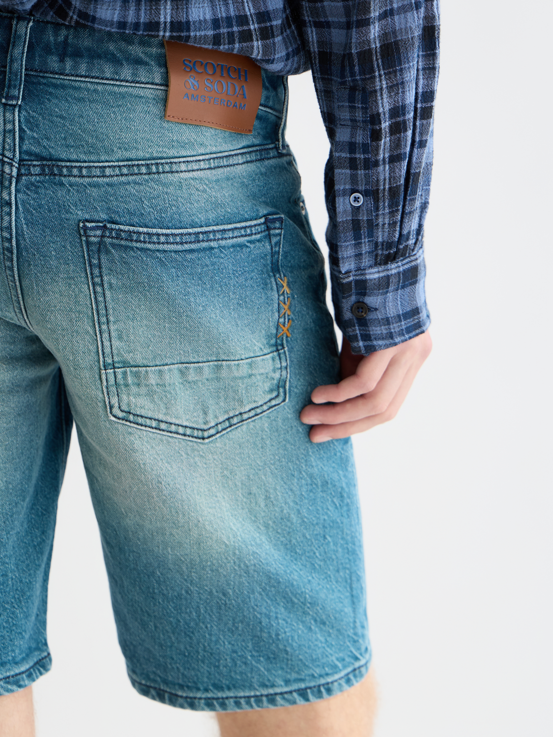 Scotch &amp; Soda Ralston Denim Short | Blue Grass