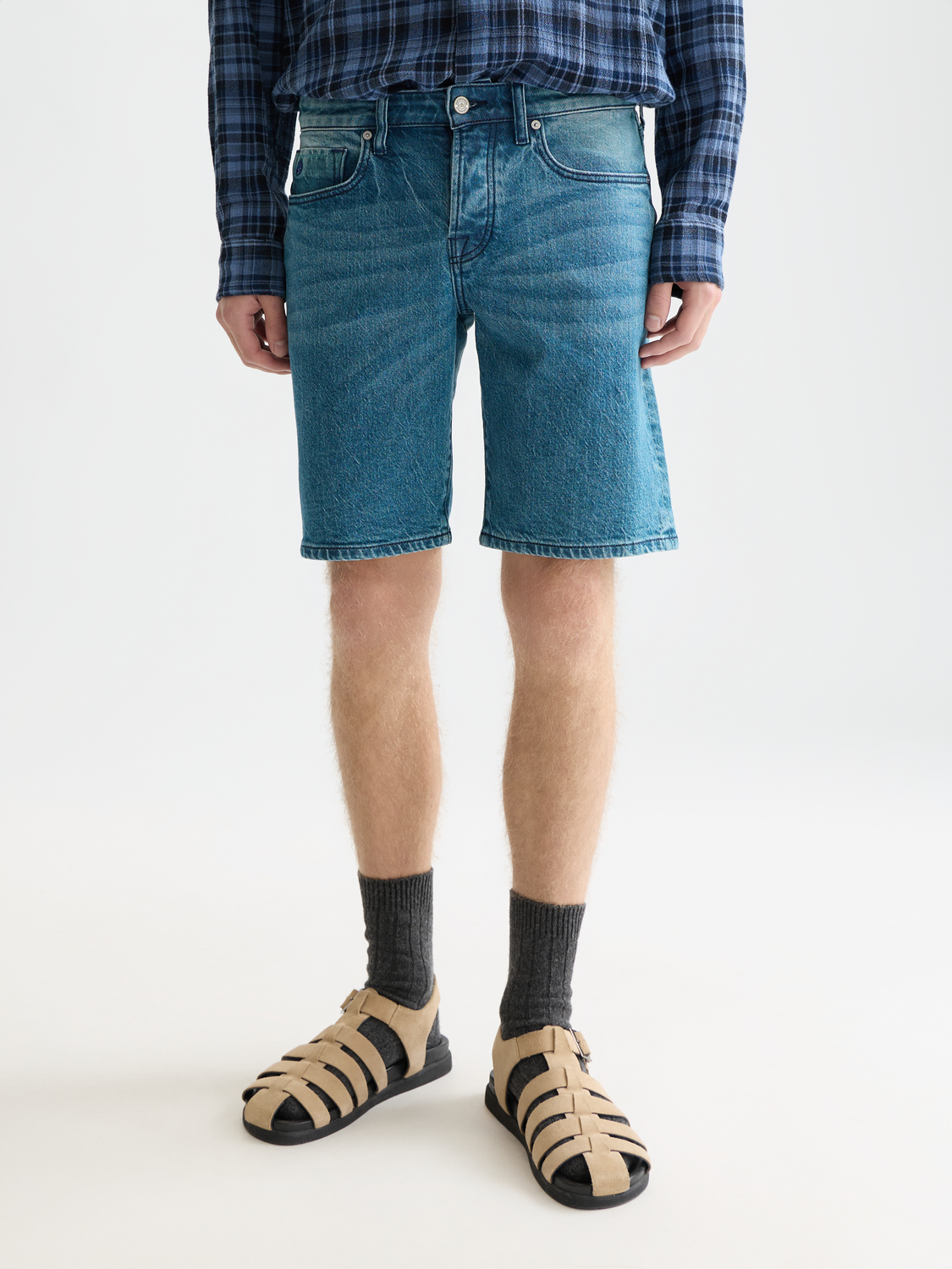 Scotch &amp; Soda Ralston Denim Short | Blue Grass