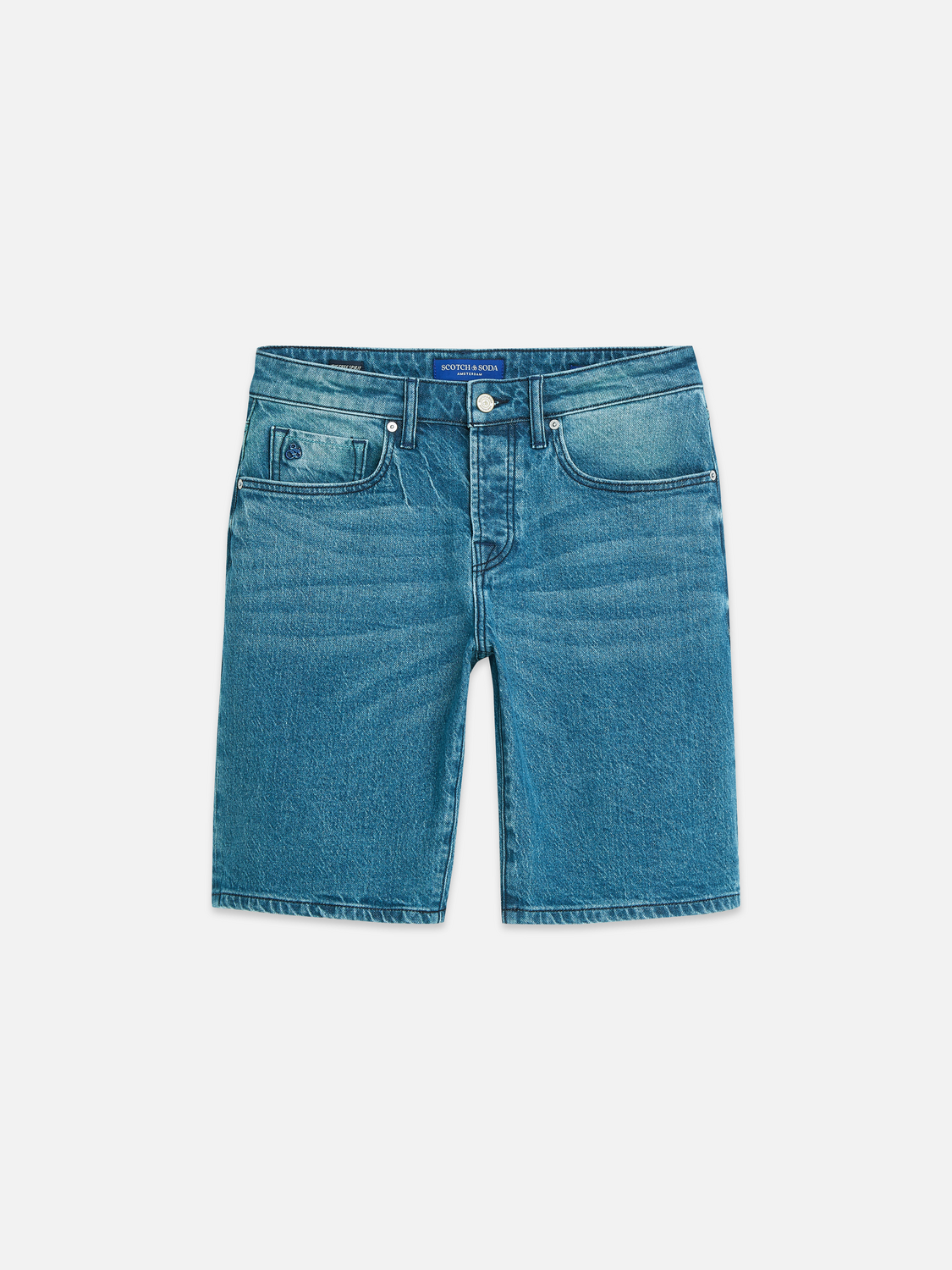 Scotch &amp; Soda Ralston Denim Short | Blue Grass
