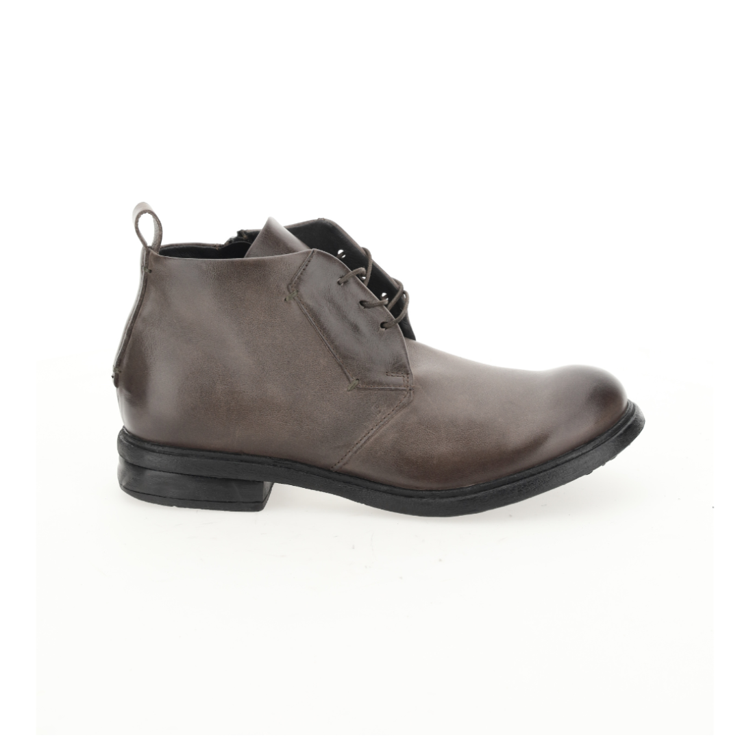 MJUS Pelle Chelsea Lace Up Boot | Chocolate