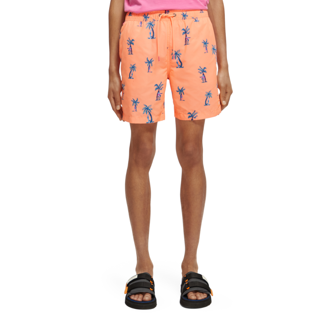 Scotch &amp; Soda Swim Short | Fluro Palm