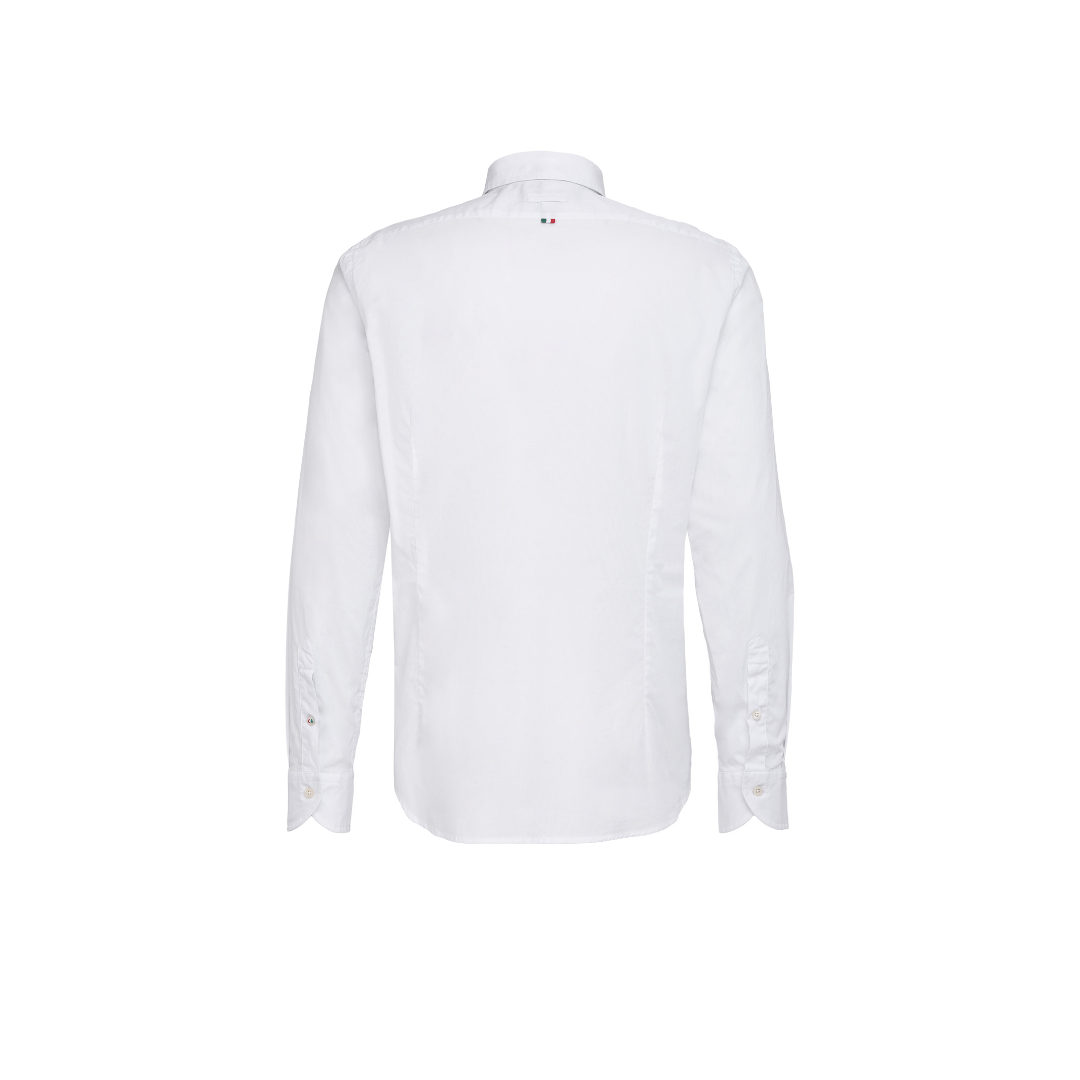 Fil Noir Angelo Stretch Shirt | White