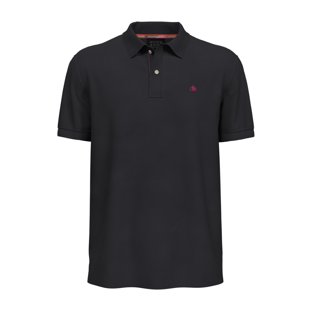 Scotch &amp; Soda Polo Shirt | Black