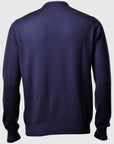 Gran Sasso Paricolo Wool Crew Neck Knit | Indigo