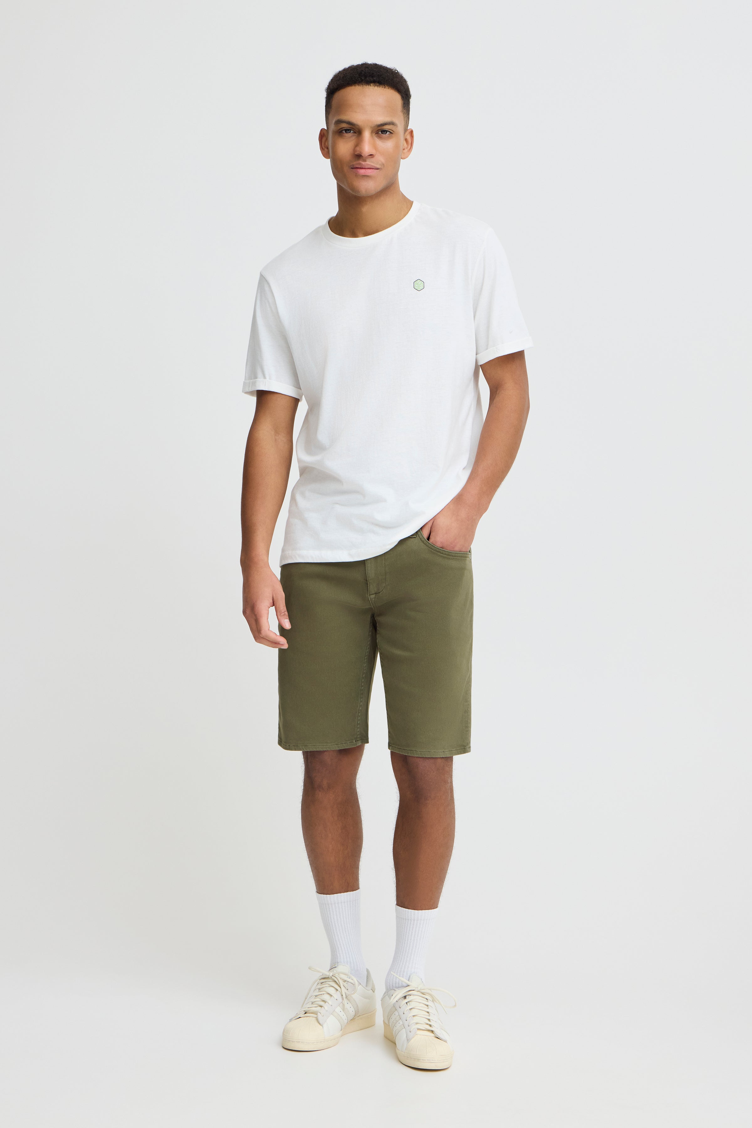 Blend Jogg Shorts | Olive