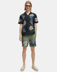 Scotch & Soda Hippy Hippy Shake Short Sleeve Shirt | Navy
