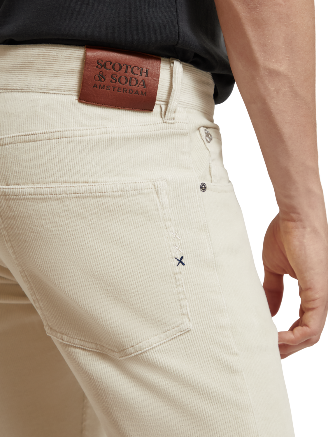 Scotch &amp; Soda Ralston Corduroy Jeans | Winter White