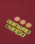 Scotch & Soda Beats Tee | Plum