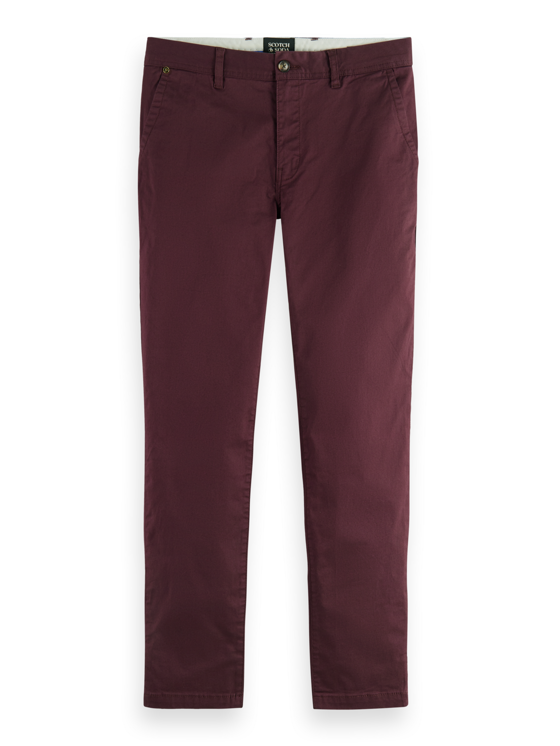 Scotch &amp; Soda Seasonal Mott Chino | Berry Wine