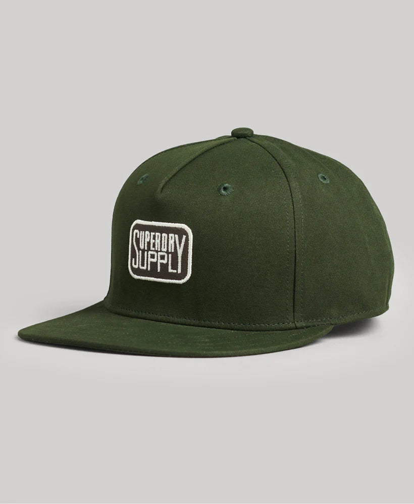 Superdry Vintage B Boy Cap | Army Green