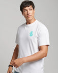 Superdry Code Osaka Logo T Shirt | Brilliant White