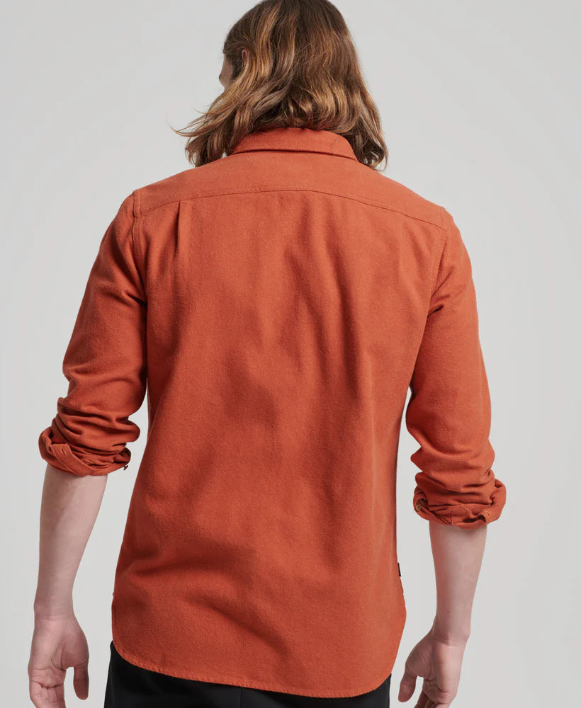 Superdry Trailsman Flannel Shirt | Orange