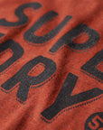 Superdry Copper Label Workwear Tee | Copper Orange Grindle