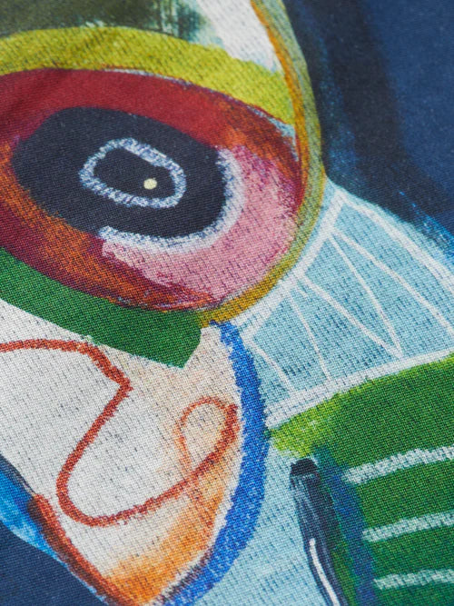 Scotch &amp; Soda Short Sleeve Shirt | Picasso Blue