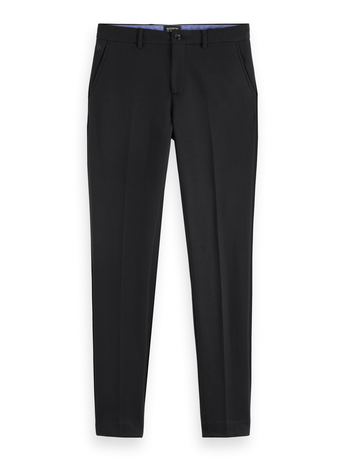 Scotch &amp; Soda Mott Jersey Chino | Black