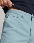 Superdry Vintage Officer Chino Shorts | Allure Blue