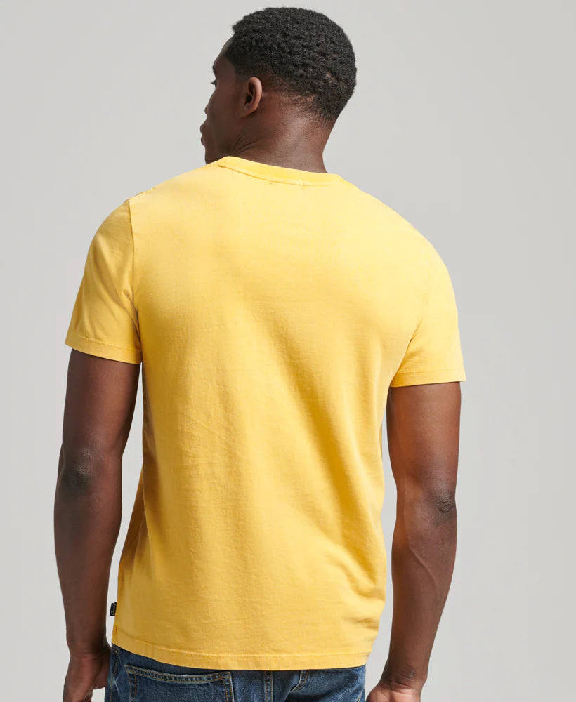 Superdry Vintage Copper Label T Shirt | Pigment Yellow