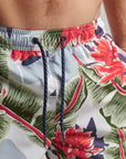 Superdry Vintage Hawaiian Swim Shorts | Optic Banana Leaf