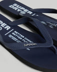 Superdry Studios Recycled Flip Flops | Eclipse Navy