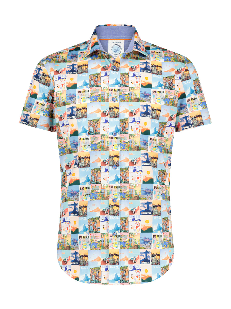 A Fish Named Fred Short Sleeve Shirt | Brazil Posters