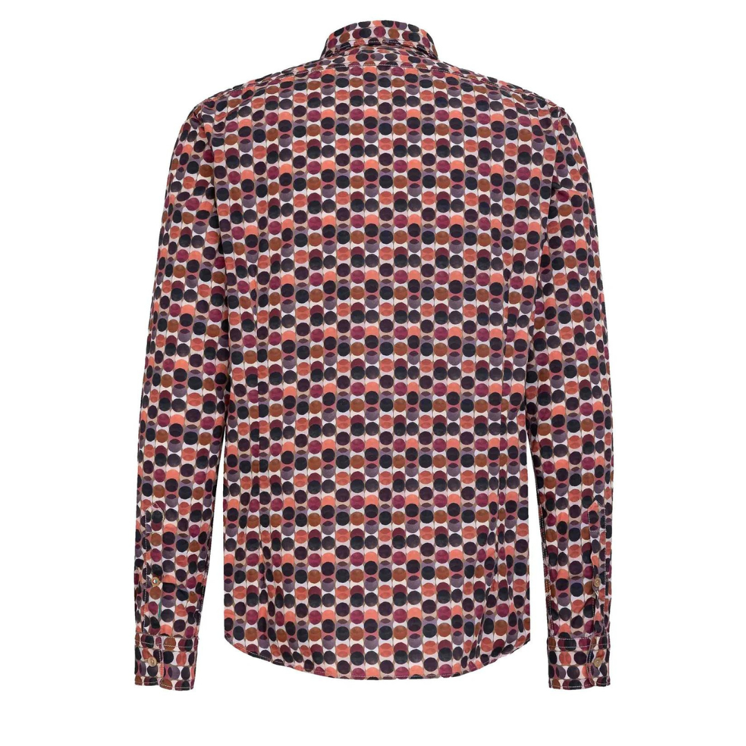 Fil Noir Spotty Shirt | Orange