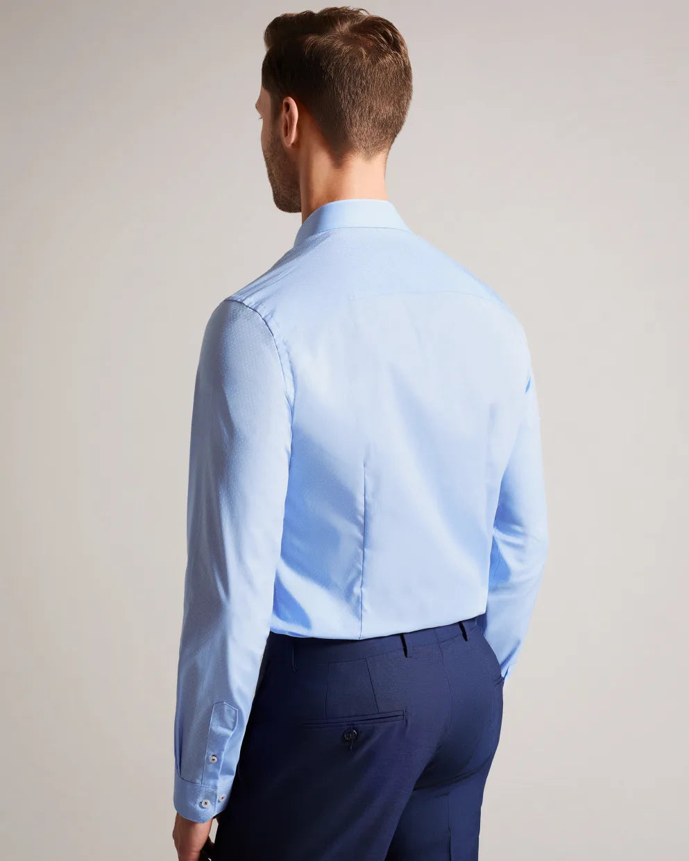 Ted Baker Newtts Blue Dress Shirt