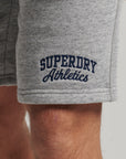 Superdry Vintage Gym Athletic Shorts | Grey Marle