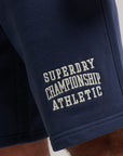 Superdry Vintage Gym Athletic Shorts | Navy