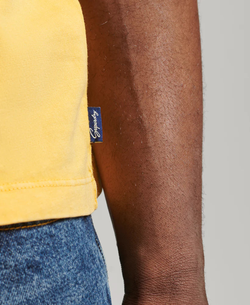 Superdry Vintage Copper Label T Shirt | Pigment Yellow