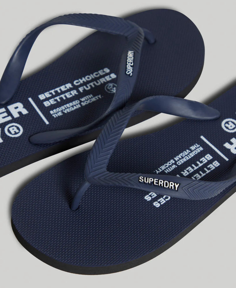 Superdry Studios Recycled Flip Flops | Eclipse Navy