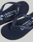 Superdry Studios Recycled Flip Flops | Eclipse Navy