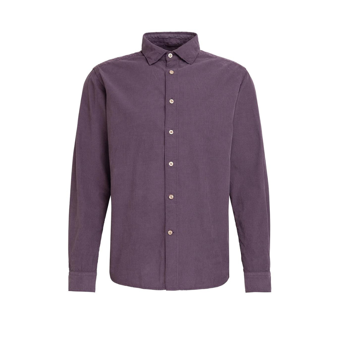 Fil Noir Baby Cord Shirt | Plum