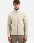 No Excess Teddy Zip Sweater | Sand