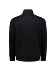 No Excess Brushed Half Zip Sweater | Black