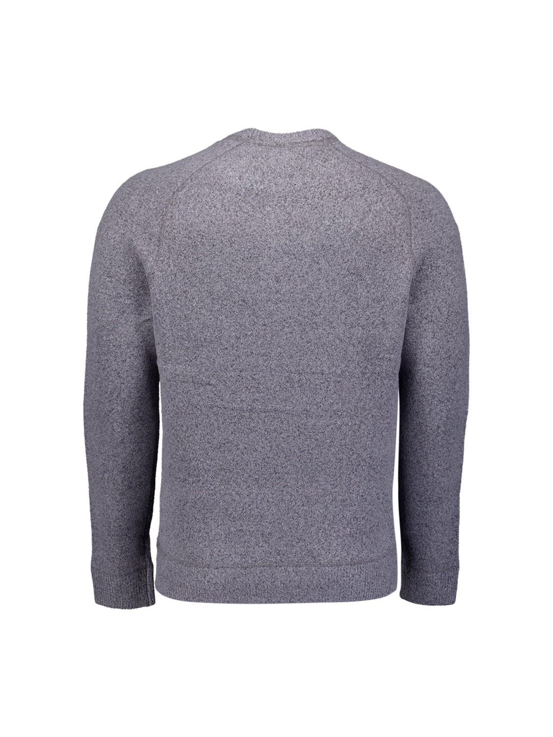 No Excess Wool Blend Crew Neck Sweater | Washed Blue
