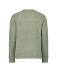No Excess Wool Blend Crew Neck Sweater | Light Moss