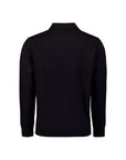 No Excess Half Zip Knit Sweater | Black