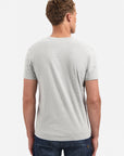 No Excess Crew Neck Solid Tee | Grey Melange
