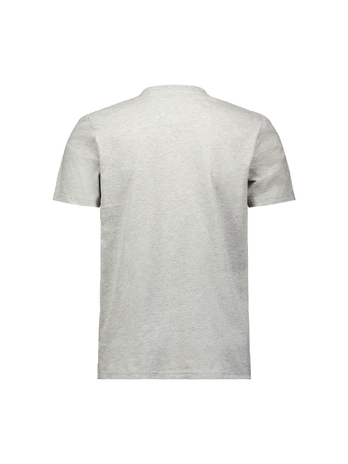 No Excess Crew Neck Solid Tee | Grey Melange