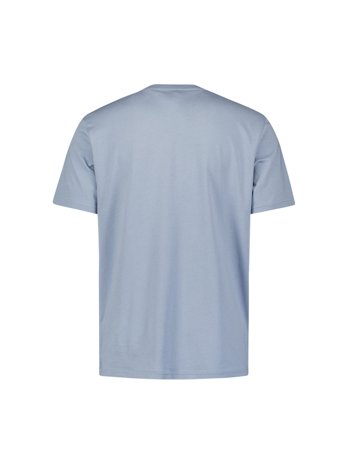 No Excess Crew Neck Solid Tee | Dusty Blue