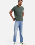 No Excess Peached T-Shirt | Dark Green