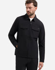 No Excess Sedoc Zip Overshirt | Black