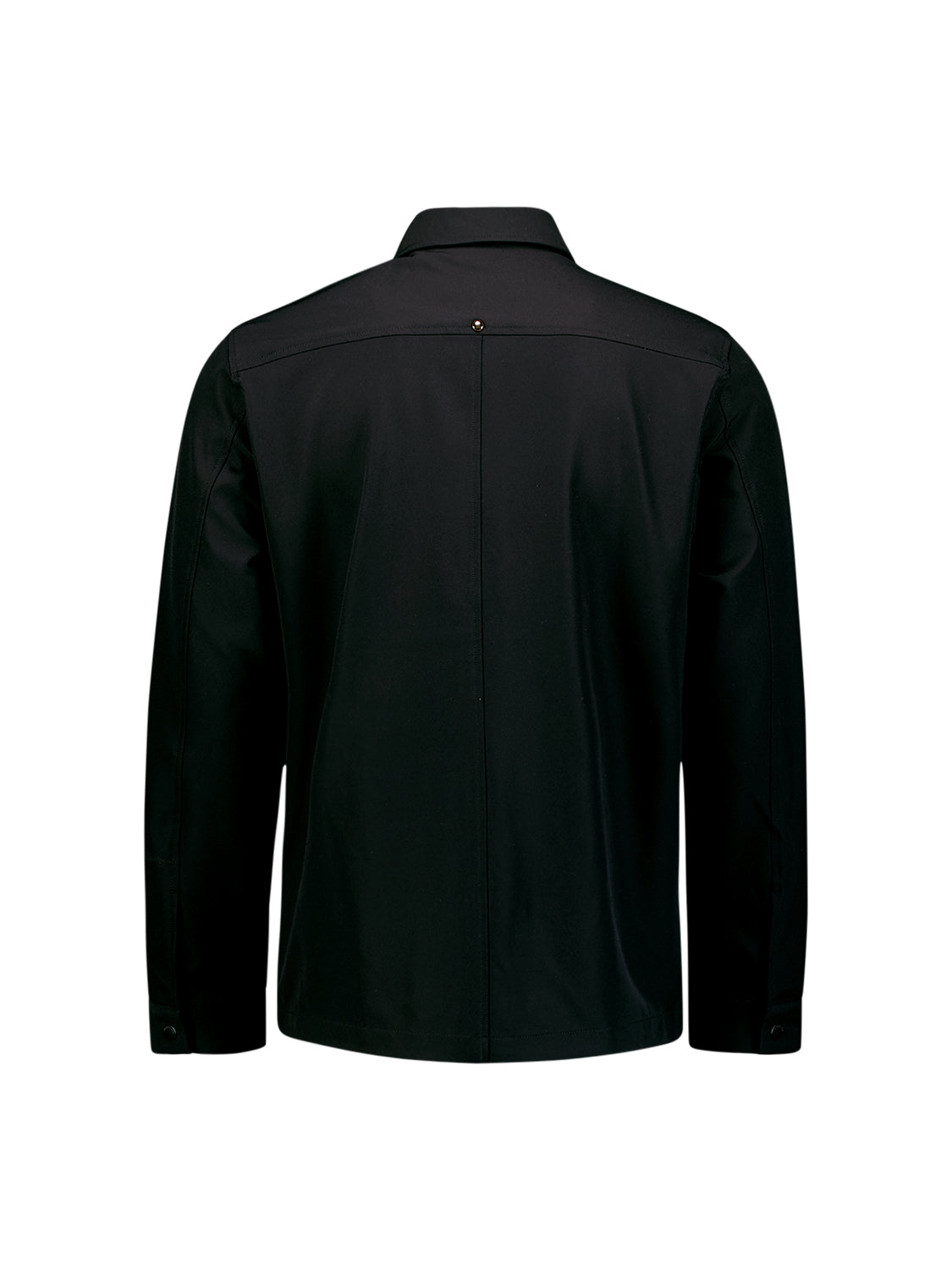 No Excess Sedoc Zip Overshirt | Black