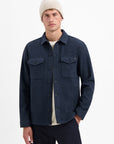 No Excess Melange Overshirt | Night
